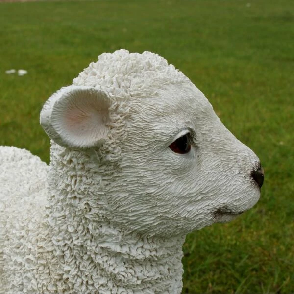 ESSCHERT DESIGN Lam Beeld - H 30 Cm 5 ESSCHERT DESIGN Lam Beeld - H 30 Cm - Afbeelding 3