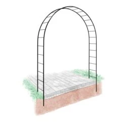 Rozenboog Milano - Zwart 7 Rozenboog Milano - Zwart -Tuin Series Winkel 1648556492 3 600