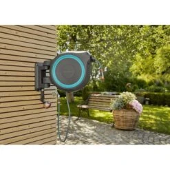 Wandslangenbox GARDENA RollUp Blauw - M/L - 25 M -Tuin Series Winkel 1650961902 3 600