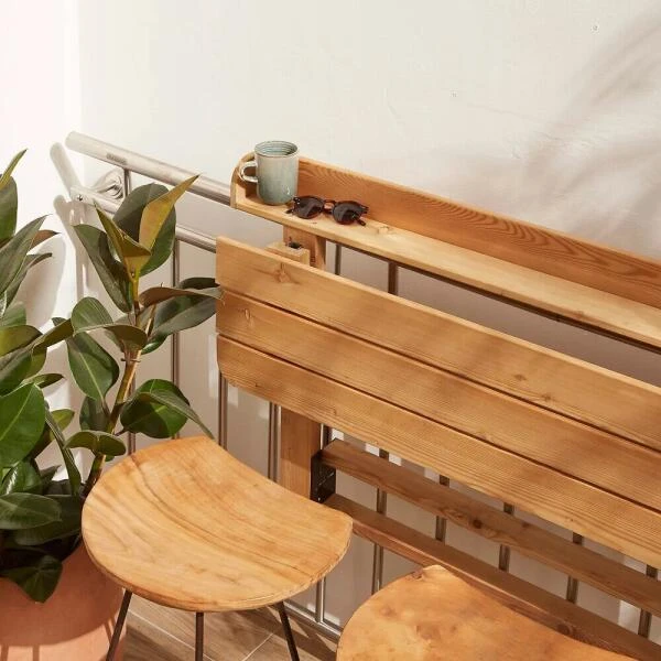 Balkontafel Acanta Inklapbaar - 118 × 50 × 69 Cm 4 Balkontafel Acanta Inklapbaar - 118 × 50 × 69 Cm - Afbeelding 2