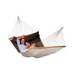 LA SIESTA Hangmat Alabama Kingsize Outdoor - Arabica 8 LA SIESTA Hangmat Alabama Kingsize Outdoor - Arabica -Tuin Series Winkel alabama arabica quilted kingsize spreader bar hammock 1609770135 486 600