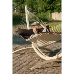 LA SIESTA Hangmat Alabama Kingsize Outdoor - Arabica 9 LA SIESTA Hangmat Alabama Kingsize Outdoor - Arabica -Tuin Series Winkel alabama arabica quilted kingsize spreader bar hammock 1609770135 489 600