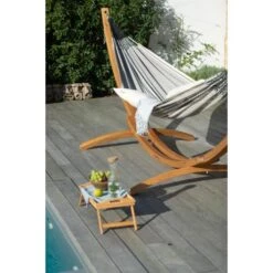 LA SIESTA Hangmattenstandaard Elipso Nature - Kingsize -Tuin Series Winkel elipso nature fsc certified larch stand for kingsize hammocks 1609770150 727 600