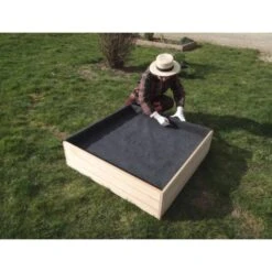 Gronddoek In Vilt Voor Vierkante Moestuin 120 × 120 Cm -Tuin Series Winkel gronddoek in vilt vierkante moestuin 1513765107 3 600