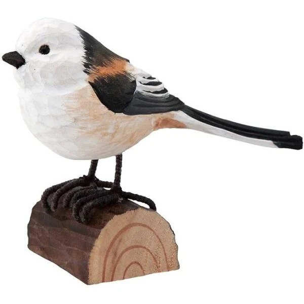 Staartmees In Lindenhout - Handgemaakt 3 Staartmees In Lindenhout - Handgemaakt