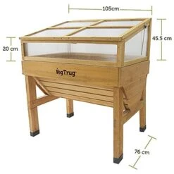 Vegtrug Koude Bak Opbouw - 100 Cm -Tuin Series Winkel koude bak voor vegtrug 1 m 1519223964 2 600