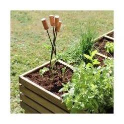 Moestuinbak 108 L Verhoogd - 100 × 60 × 80 Cm -Tuin Series Winkel moestuinbak kub verhoogd 1551691988 2 600