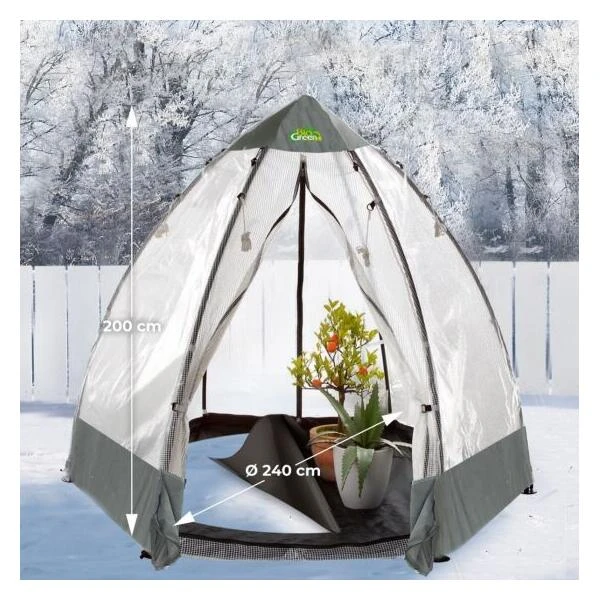 Overwinteringskas L - 240 × 240 × 200 Cm 3 Overwinteringskas L - 240 × 240 × 200 Cm