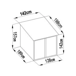 Sinolily Niki A Fietsenberging - Voor 2 Fietsen 11 Sinolily Niki A Fietsenberging - Voor 2 Fietsen -Tuin Series Winkel sinolily fietsenberging 2 fietsen 1675952882 1 600