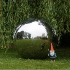 Heksenbol Inox 100 Cm 7 Heksenbol Inox 100 Cm -Tuin Series Winkel spiegelbol 1 meter 1528711793 1 600