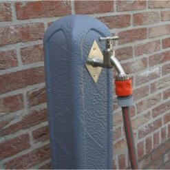Waterzuil Met Kraan En Aansluiting - Grijs -Tuin Series Winkel tuinpaal met waterkraan 1498043411 1 600