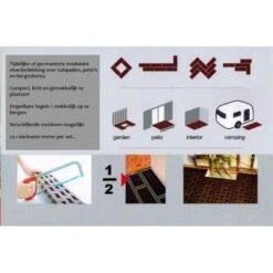 Tuinpadplaten - Grondplaten Bruin - Set Van 8 Stuks 10 Tuinpadplaten - Grondplaten Bruin - Set Van 8 Stuks -Tuin Series Winkel tuinpadplaten grondplaten bruin 1484056887 5 600