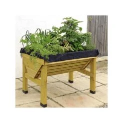Vegtrug Verhoogde Kweektafel - 1 × 0,8 × 0,8 M 8 Vegtrug Verhoogde Kweektafel - 1 × 0,8 × 0,8 M -Tuin Series Winkel vegtrug 1 m 1484054491 3 600