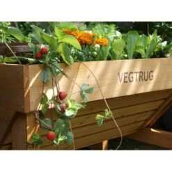 Vegtrug Verhoogde Kweektafel - 1 × 0,8 × 0,8 M 9 Vegtrug Verhoogde Kweektafel - 1 × 0,8 × 0,8 M -Tuin Series Winkel vegtrug 1 m 1484054491 4 600
