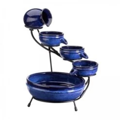 Waterval SOLAR Keramiek Neptunes - Ca. 50 Cm